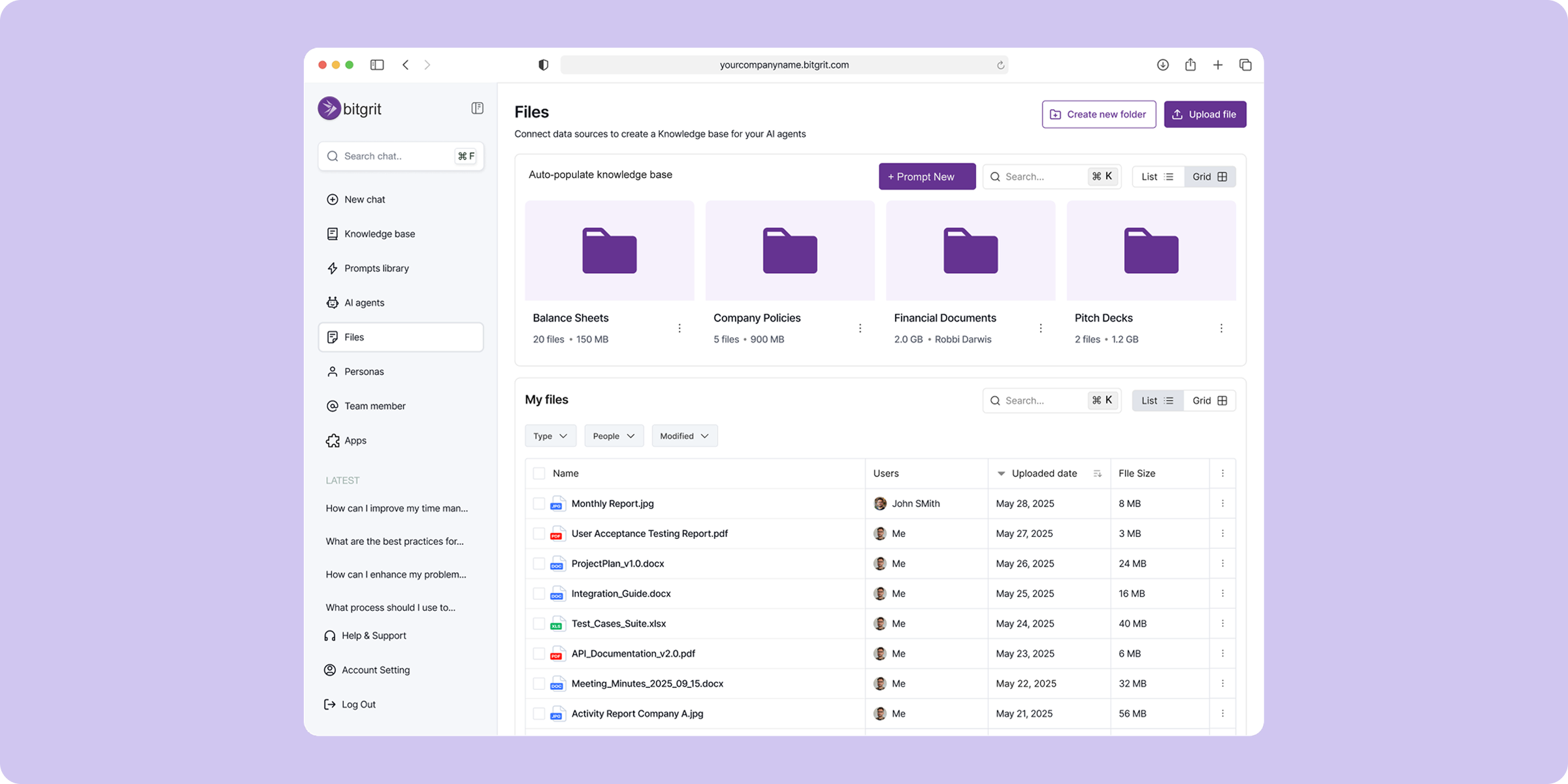 Discovery custom behavior on brand
